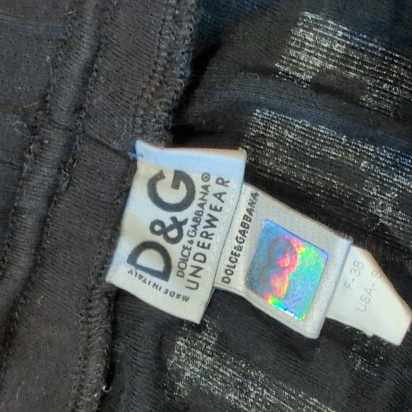 Vintage Dolce & Gabbana Pajama Pants Healthy Bottom Y2k - Picture 6 of 12